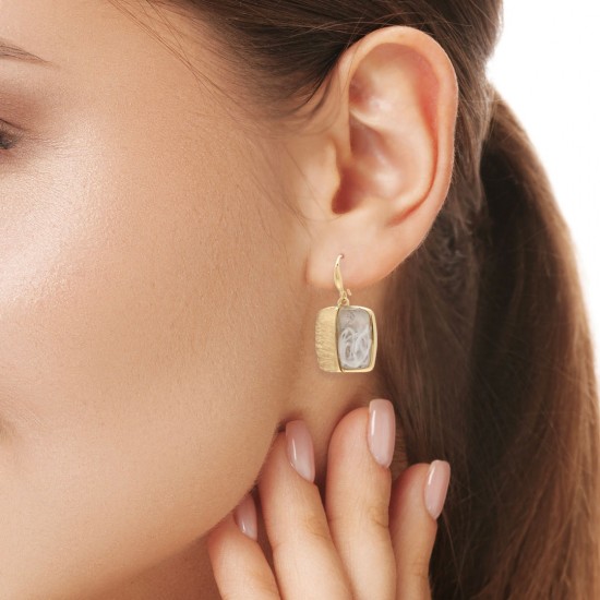Piazza Gold Earrings