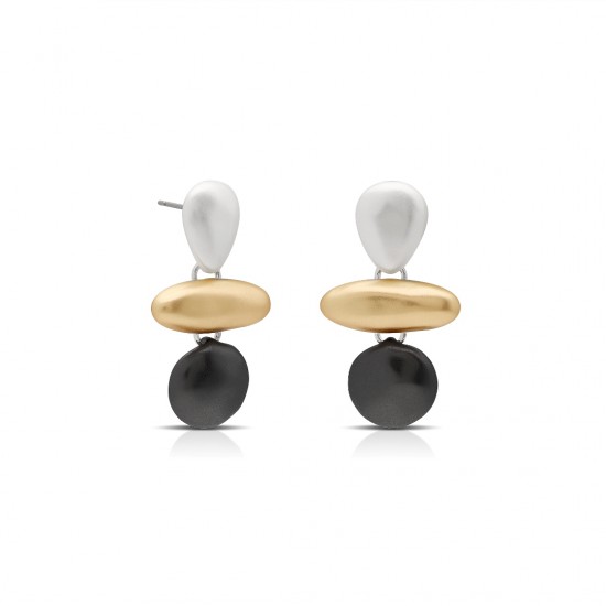 Tira Tri Tone Earrings