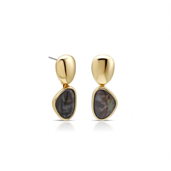 Drain Gold Earrings