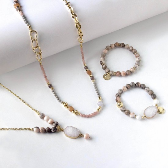 Kalung Panjang Pastel