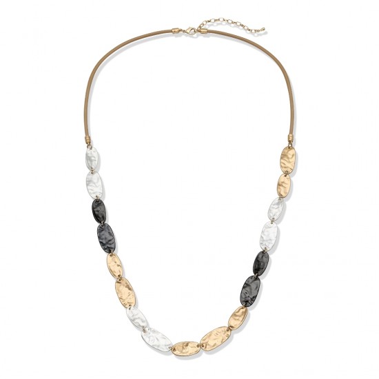 Anggita Tri Tone Long Necklace