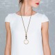 Kalung Panjang Circle Evida