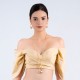 Kalung Emas Mutiara Double Circle