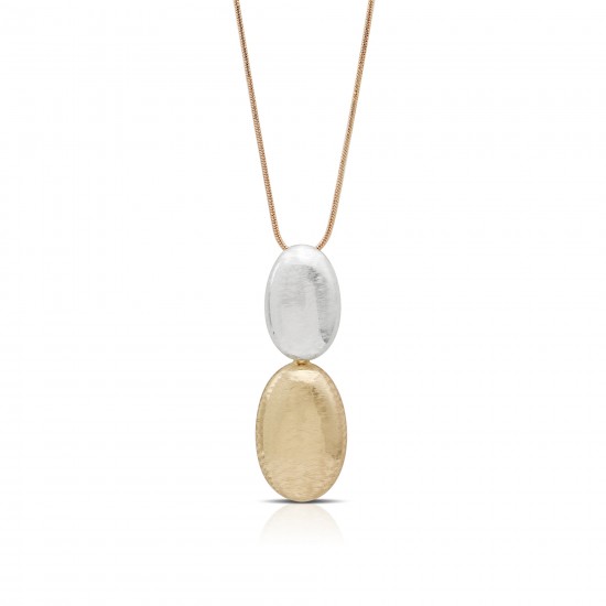 Elmira Two Tone Necklace
