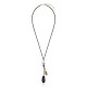 Merry Tri Tone Long Necklace