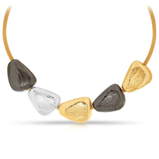 Merry Tri Tone Necklace