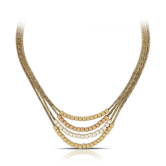 Milly Tri Tone Necklace