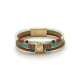 Green Forest Gold Bracelet