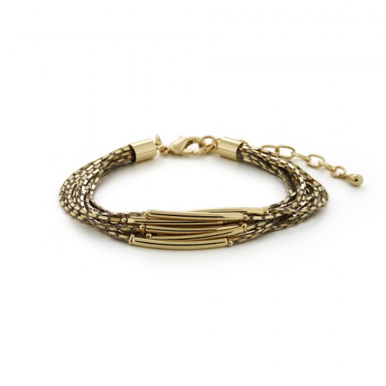 Gelang Fiber Emas