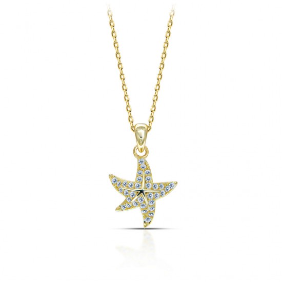 Bintang Zircon Gold Necklace