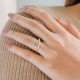 Cincin Emas Turquoise Zircon 