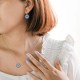 Mata Zircon Silver Earrings