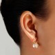 Bubbles Pearl Gold Earrings