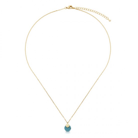 Kalung Emas Turquoise Sharon