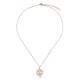 Lotus Rose Gold Necklace