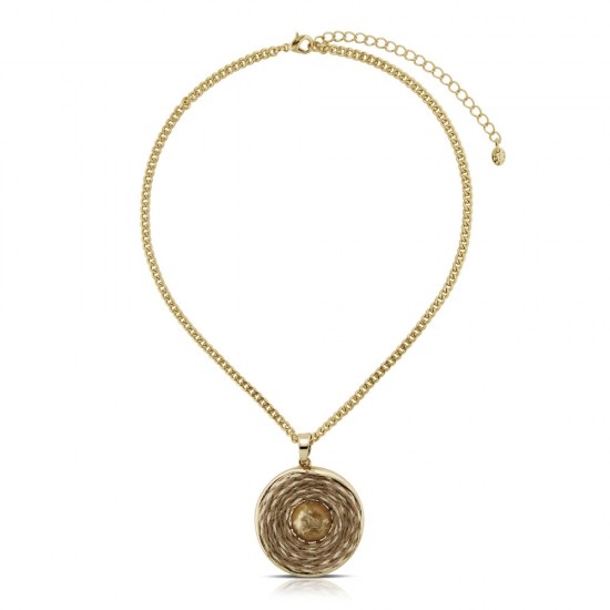 Nazca Short Gold Necklace