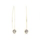 Anting Emas Kristal Linda