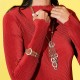 Pop Leather Gold Bracelet