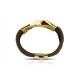 Gelang Kulit Emas Bow