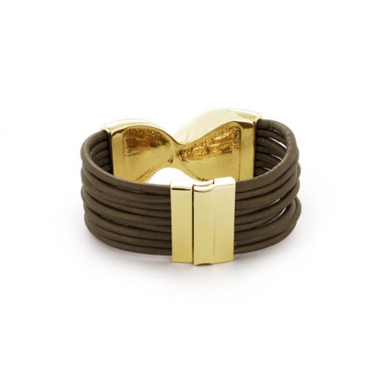 Gelang Kulit Emas Bow