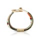 Alexa Leather Gold Bracelet