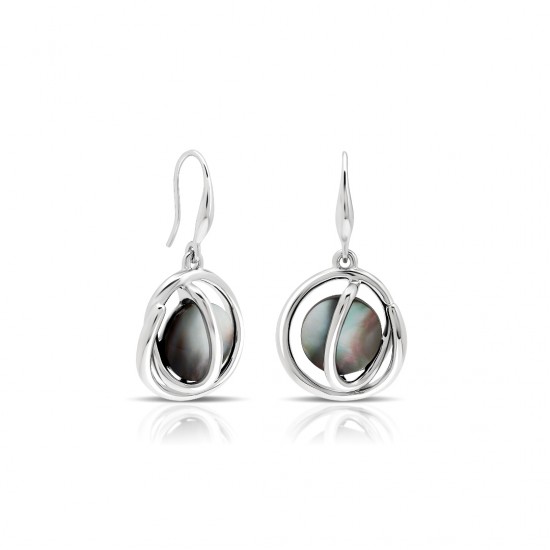 Anting Perak Mother of Pearl Supernova