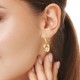 Anting Emas Kaca