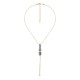 Kalung Emas Mother Of Pearl Kotak