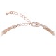 Kalung Emas Rose Gold Layered Tia