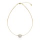 Kalung Mutiara Emas One