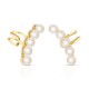 Anting Emas Pearl Line