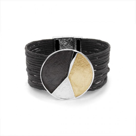 Trinity Tri Tone Bracelet