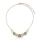 Ratu Crystal Rose Gold Necklace