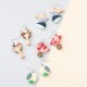 Birdie Wood Earrings