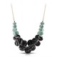 Splash Wood Necklace