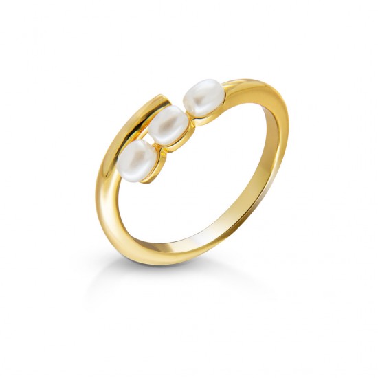 Cincin Emas Tripearl