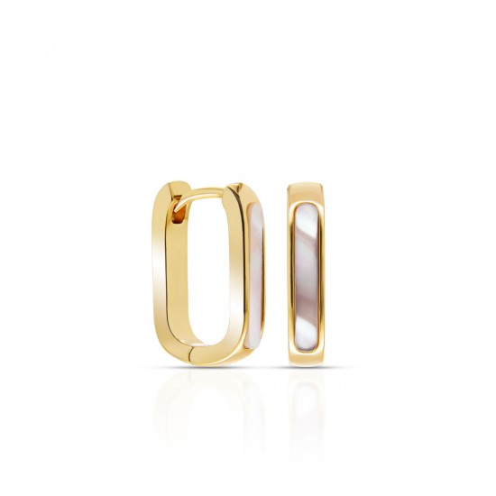 Anting Mother Of Pearl Emas Ollie