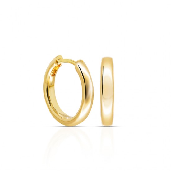 Antoniette Gold Hoop Earrings
