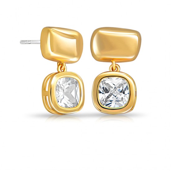 Anting Zirkon Emas Cisquare