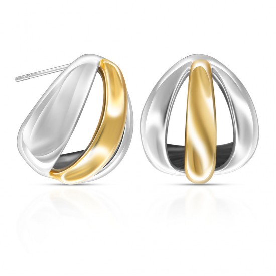 Anting Two Tone Tripa