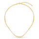 Kalung Mutiara Emas Four