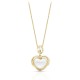 Amore Gold Pearl Necklace
