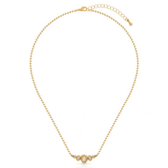 Liana Mother of Pearl Gold Necklace