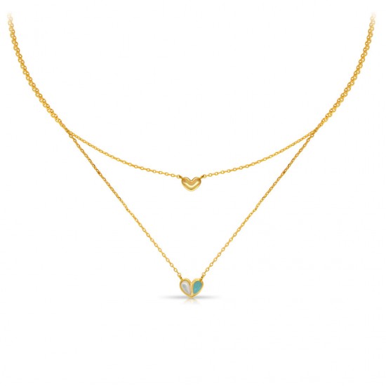 Amour Gold Necklace