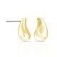 Anting Emas Plain Drop