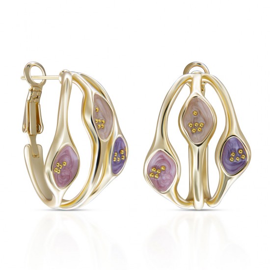 Florish Gold Earrings