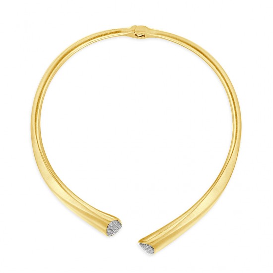 Bling Gold Choker Necklace