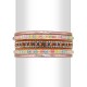 Colorful Beads Gold Bracelet